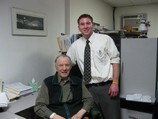 Three Generations: John Matetich Sr with John "Junior Junior" Matetich III